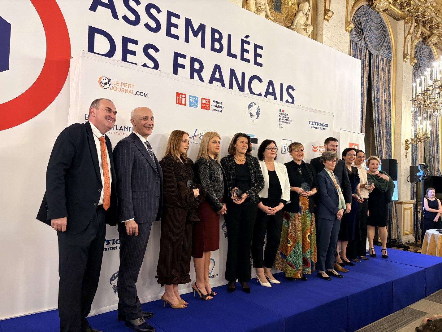 photo de groupe des lauréats