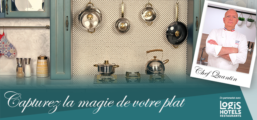 Capturez la magie de votre plat